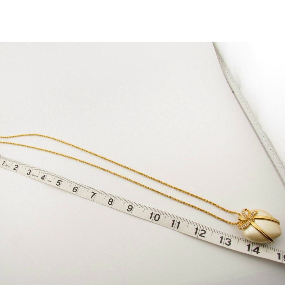 Joan Rivers Classics Collection Gold Heart Necklace - Picture 8 of 9